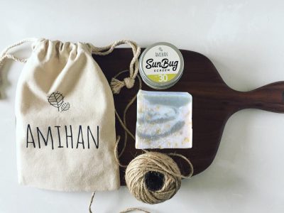 bath soap and sunbug gift set